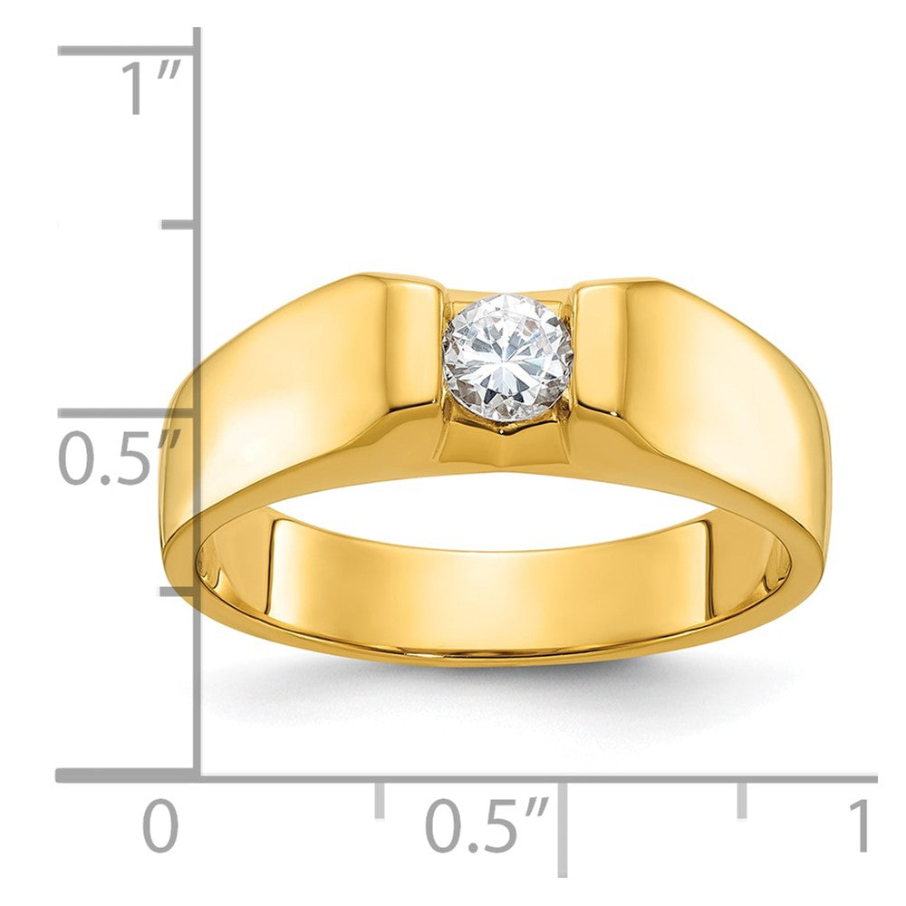 14k IBGoodman Men's Diamond Ring Mounting