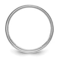 14k White Gold IBGoodman Men's Satin Cross Ring Mounting