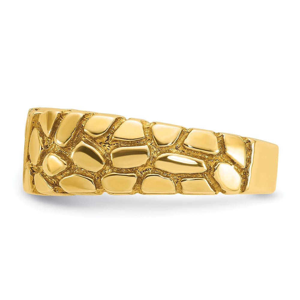 14k IBGoodman Men's Diamond Nugget Ring Mounting
