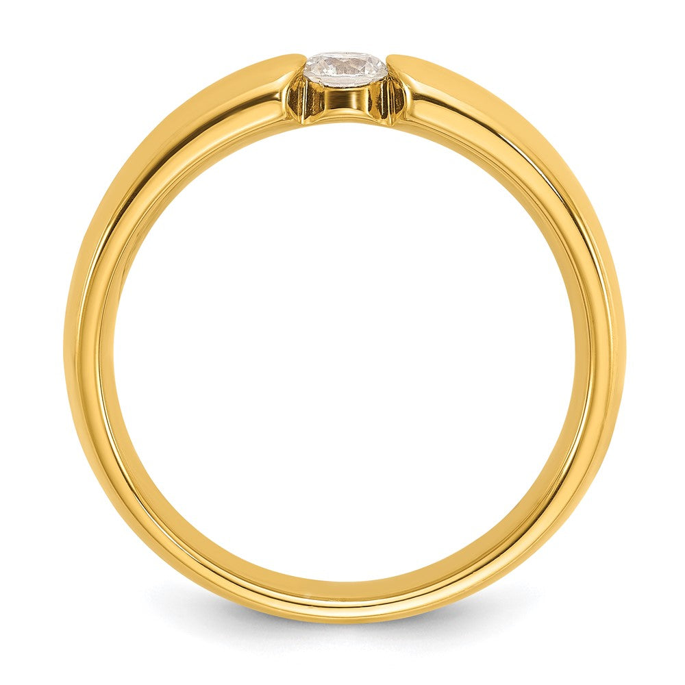 14k IBGoodman Men's Diamond Complete Ring