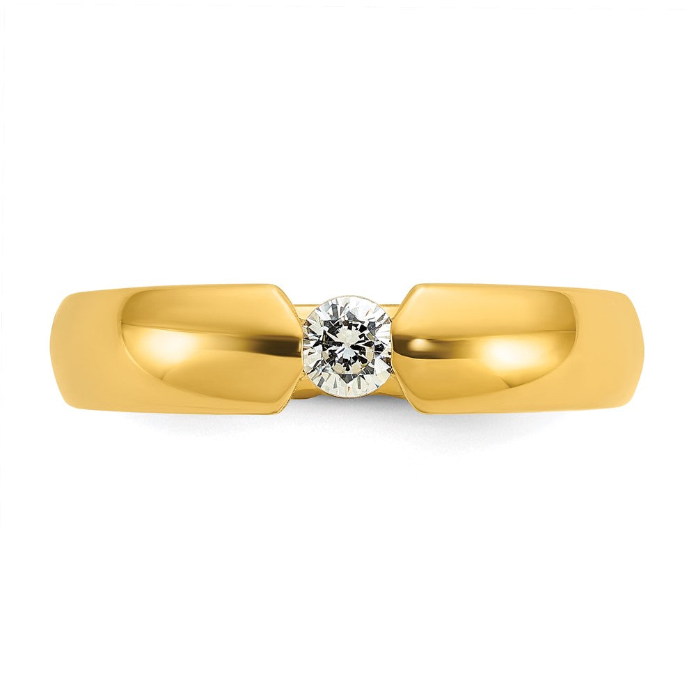 14k IBGoodman Men's Diamond Complete Ring