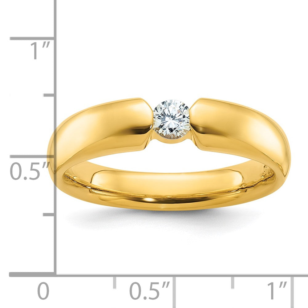 14k IBGoodman Men's Diamond Ring Mounting