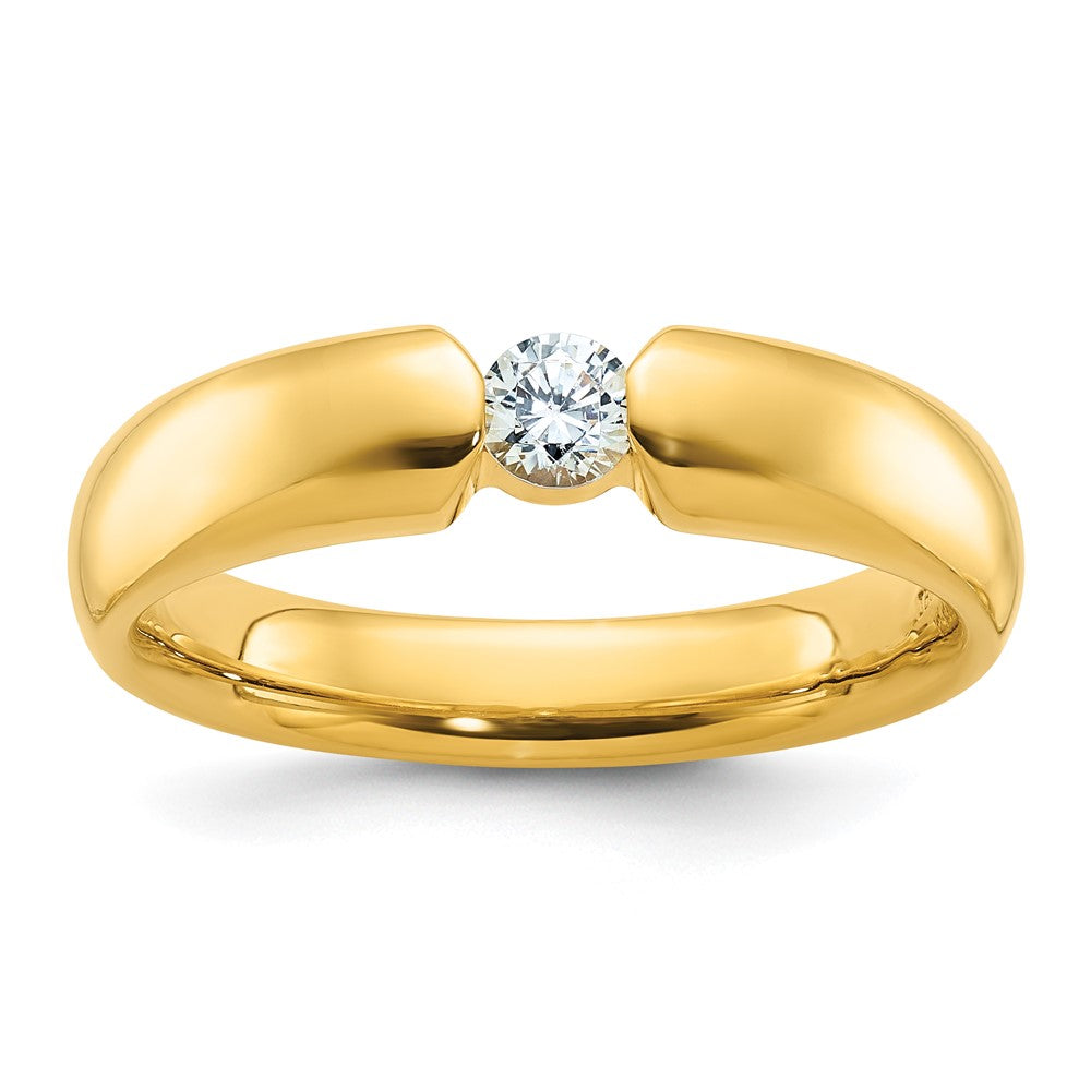 14k IBGoodman Men's Diamond Complete Ring