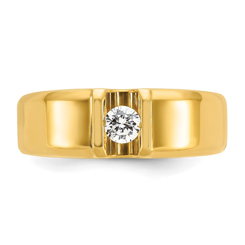 14k IBGoodman Men's Diamond Complete Ring