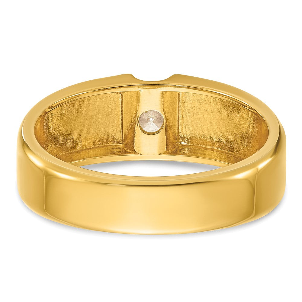 14k IBGoodman Men's Diamond Complete Ring