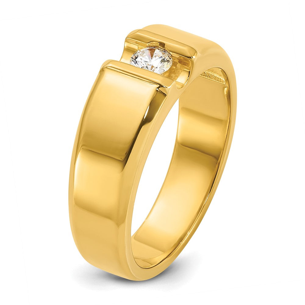 14k IBGoodman Men's Diamond Complete Ring