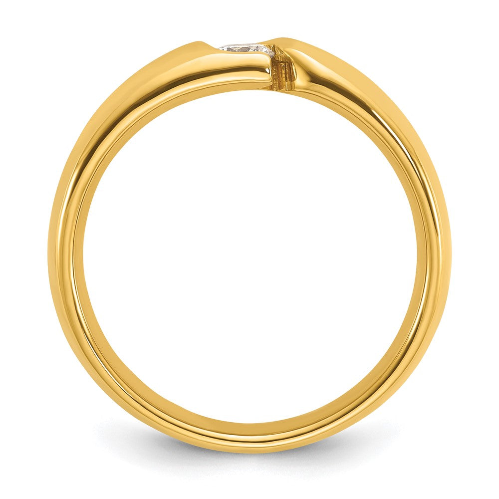 14k IBGoodman Men's Diamond Ring Mounting