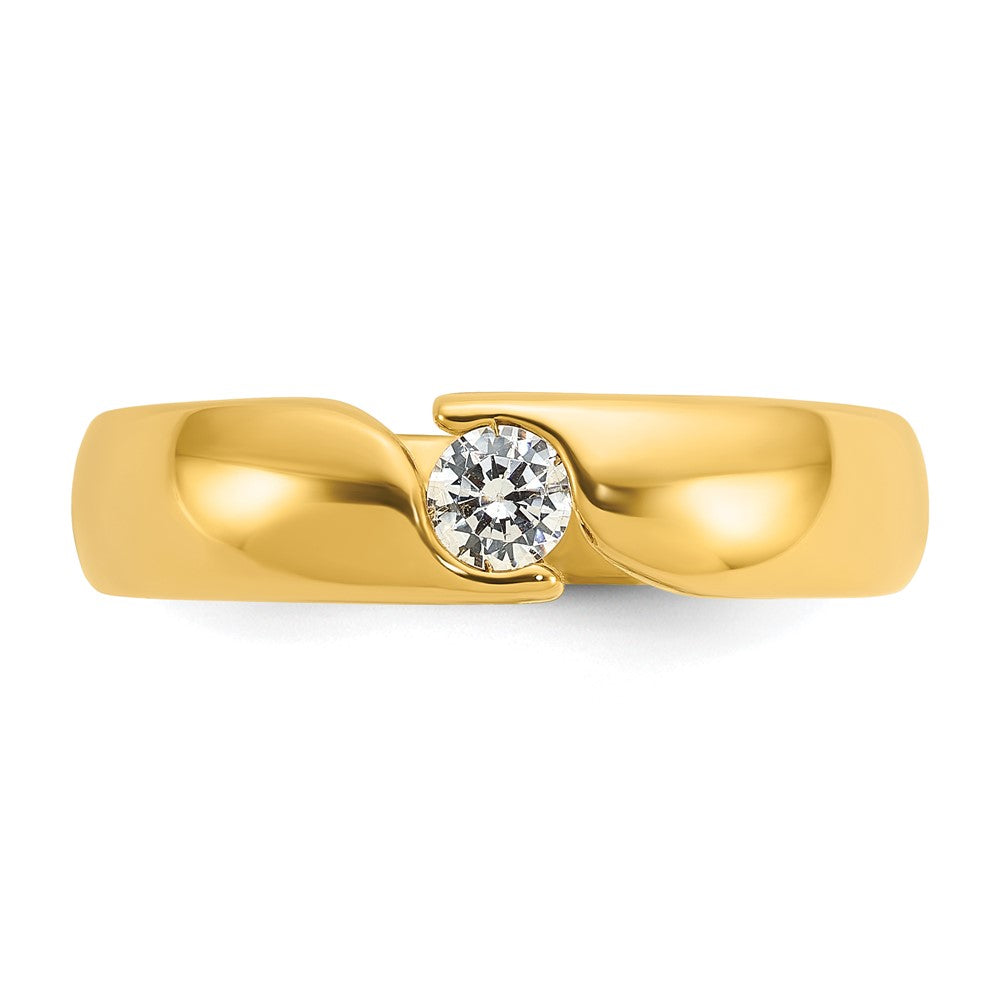 14k IBGoodman Men's Diamond Ring Mounting