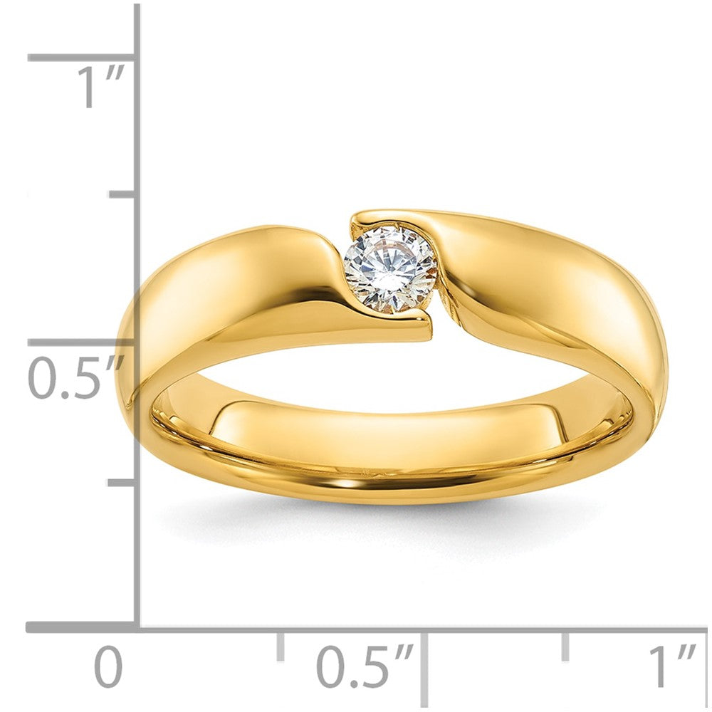 14k IBGoodman Men's Diamond Complete Ring