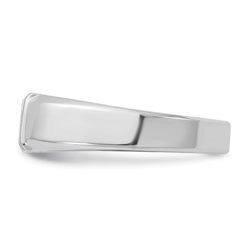 14k White Gold IBGoodman Men's Diamond Ring Mounting