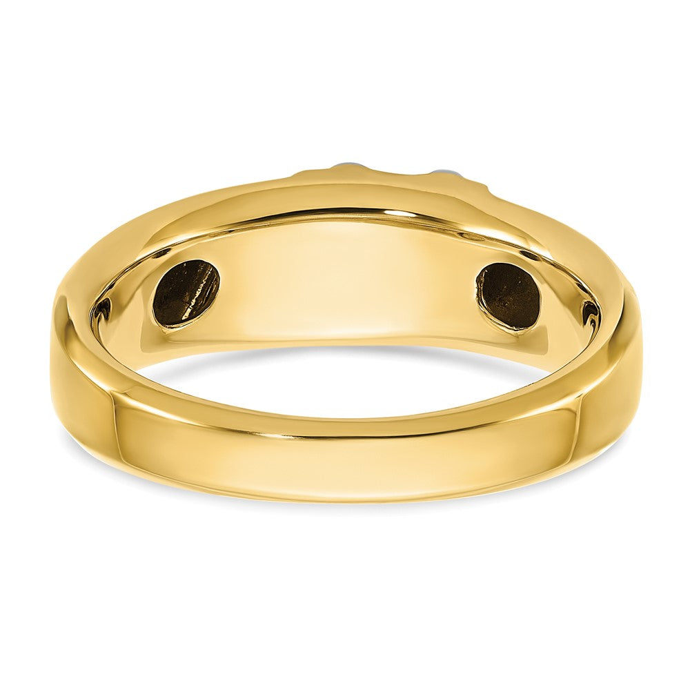 IBGoodman 14k Two-tone Polished Men's Ring Mounting