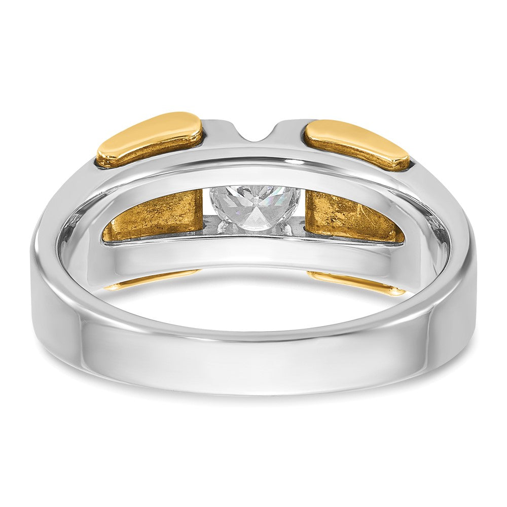 14k Two-tone IBGoodman Men's Diamond Ring Mounting
