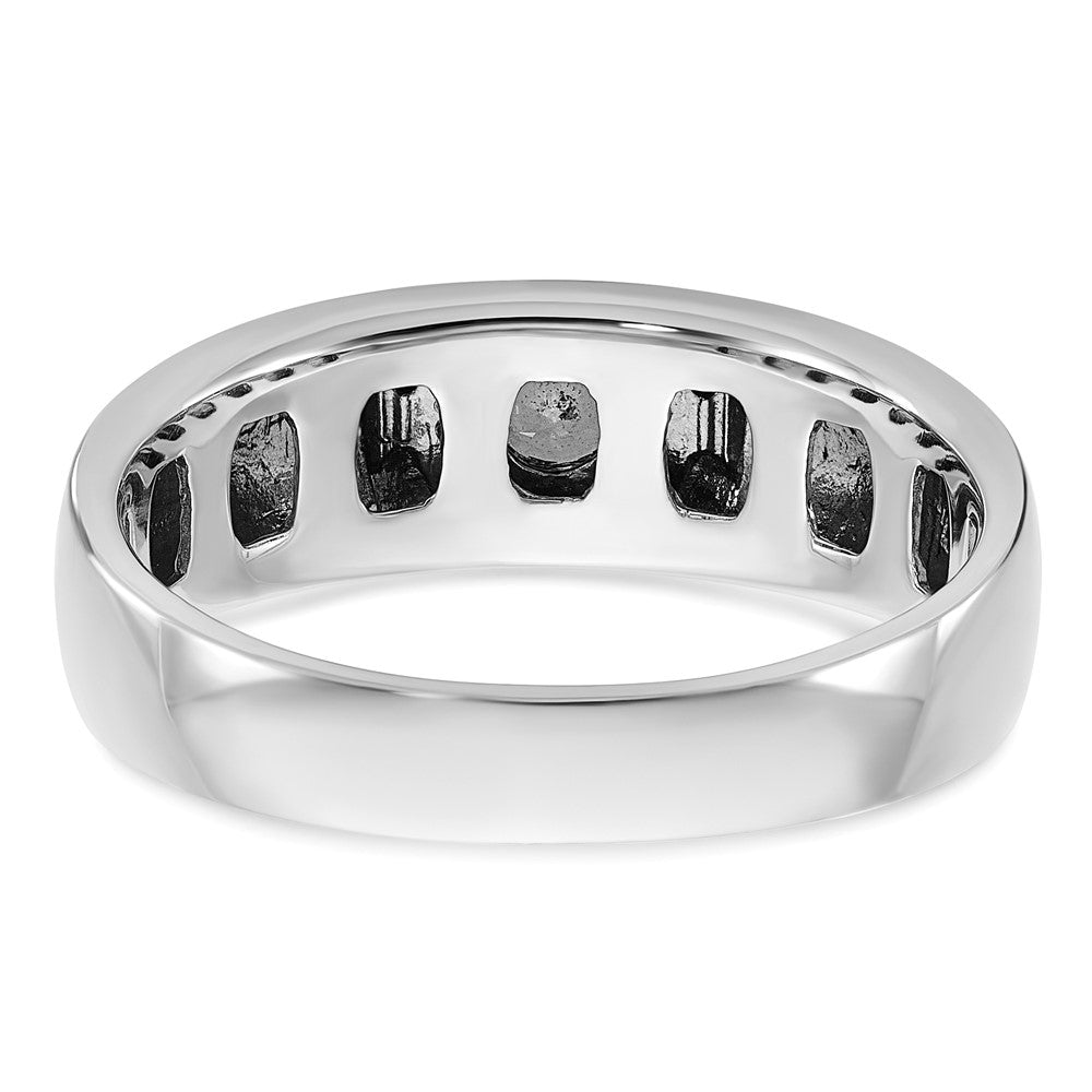 14k Two-tone White/Rose Gold IBGoodman Men's Diamond Ring Mounting