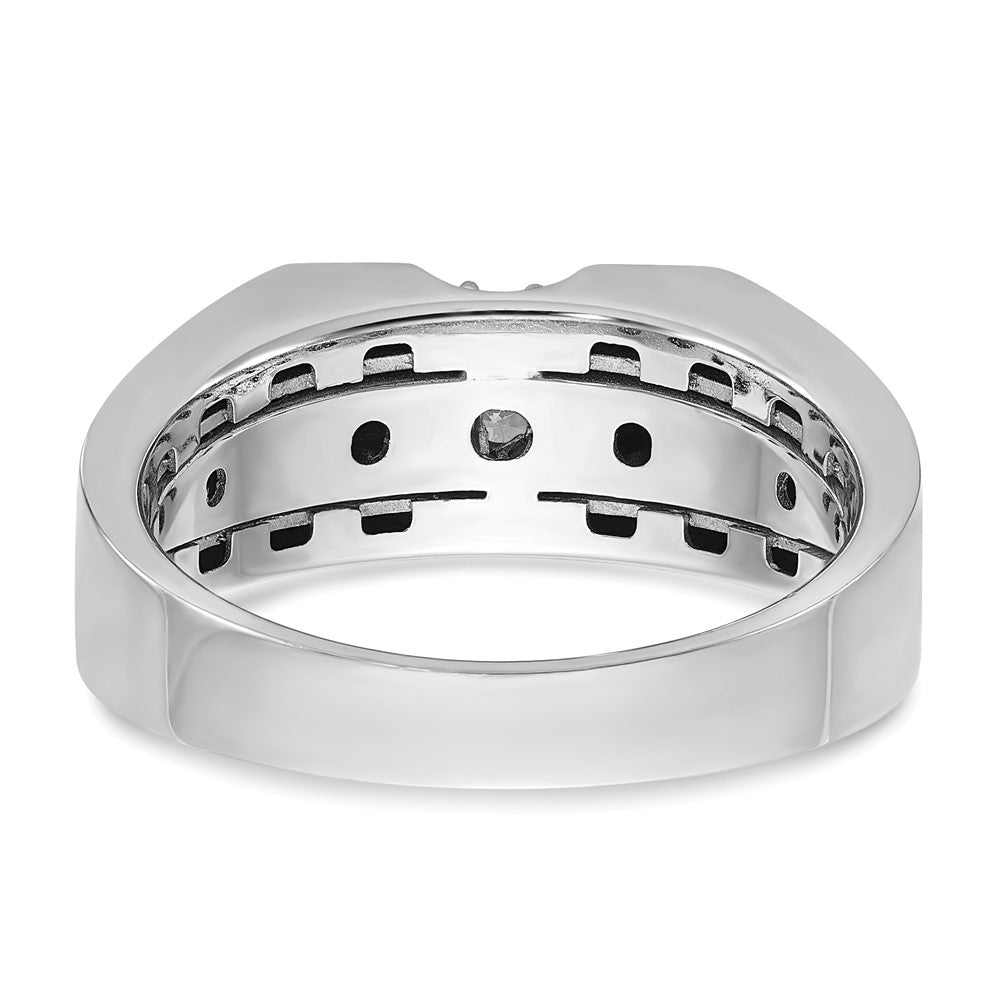 14k Two-tone IBGoodman Men's Diamond Ring Mounting