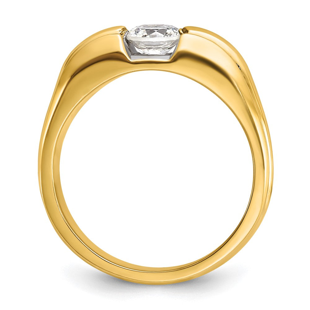 14k IBGoodman Men's Polished Ring Mounting