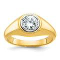 14k IBGoodman Men's Diamond Ring Mounting