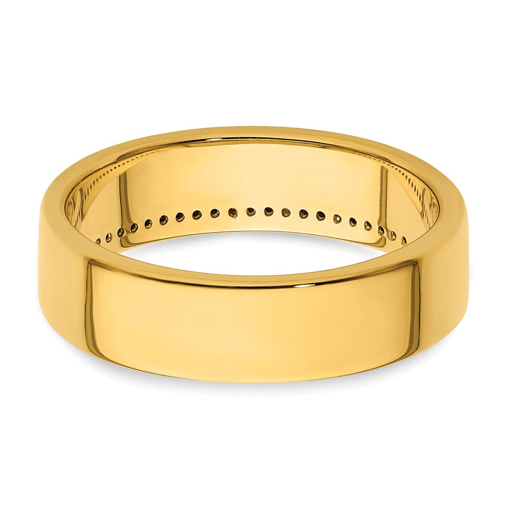 14k IBGoodman Men's Polished Ring Mounting