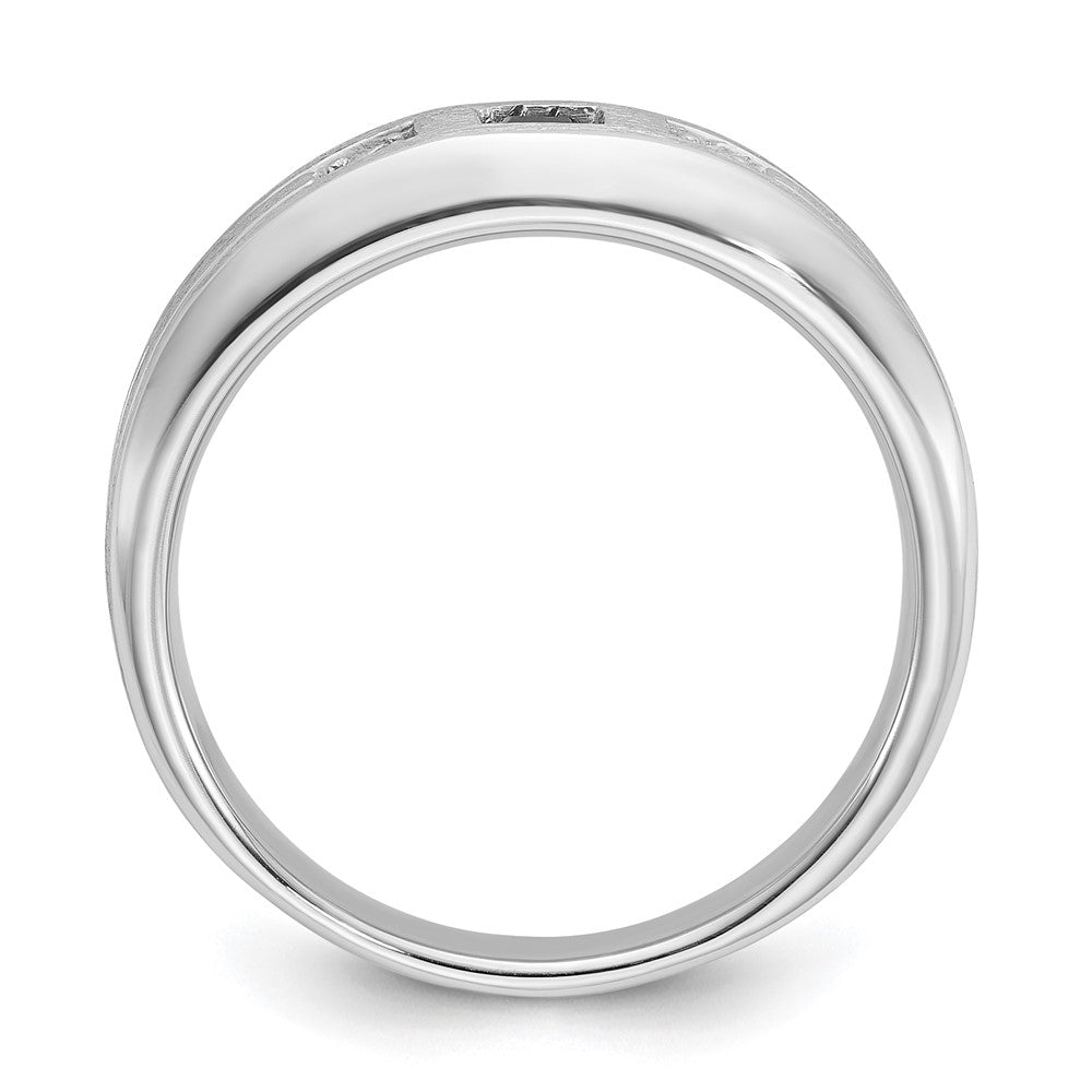 IBGoodman 14k White Gold Men's Ring Mounting