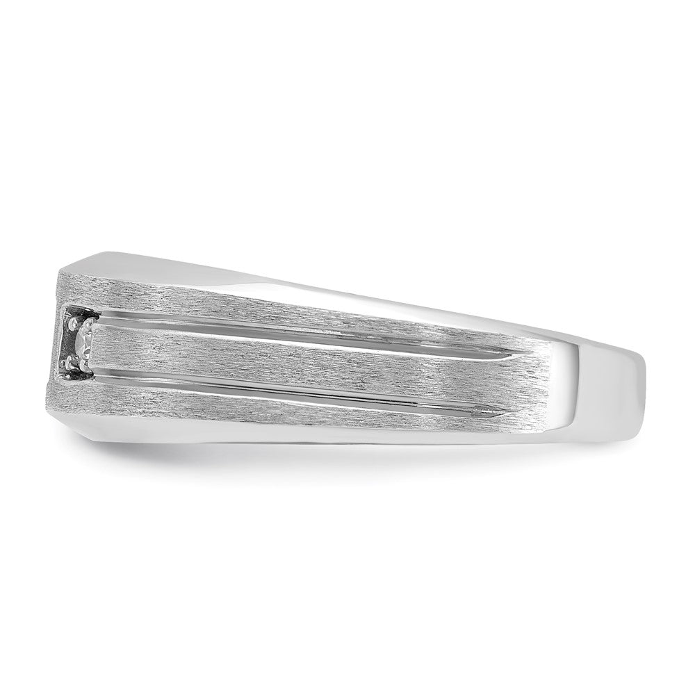 IBGoodman 14k White Gold Men's Ring Mounting
