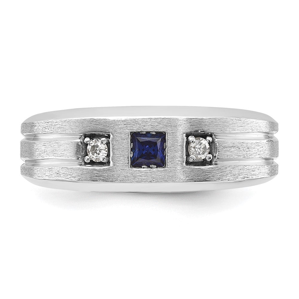 IBGoodman 14k White Gold Men's Ring Mounting