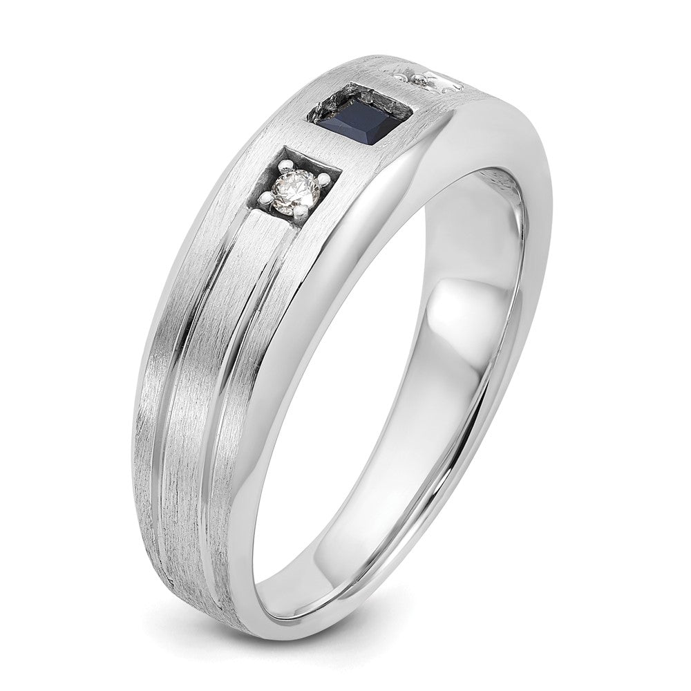 IBGoodman 14k White Gold Men's Ring Mounting