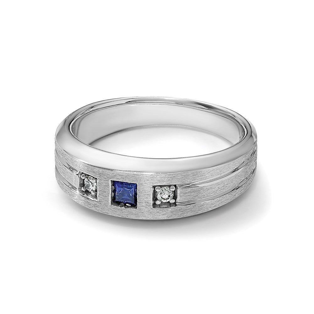IBGoodman 14k White Gold Men's Ring Mounting