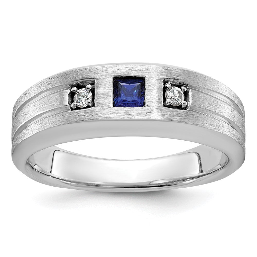 IBGoodman 14k White Gold Men's Ring Mounting