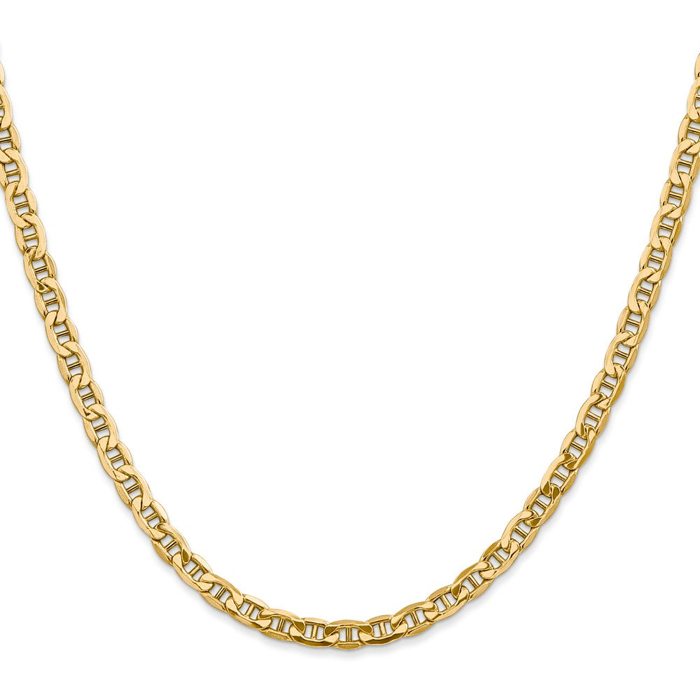 14k 4mm Semi-Solid Anchor Chain