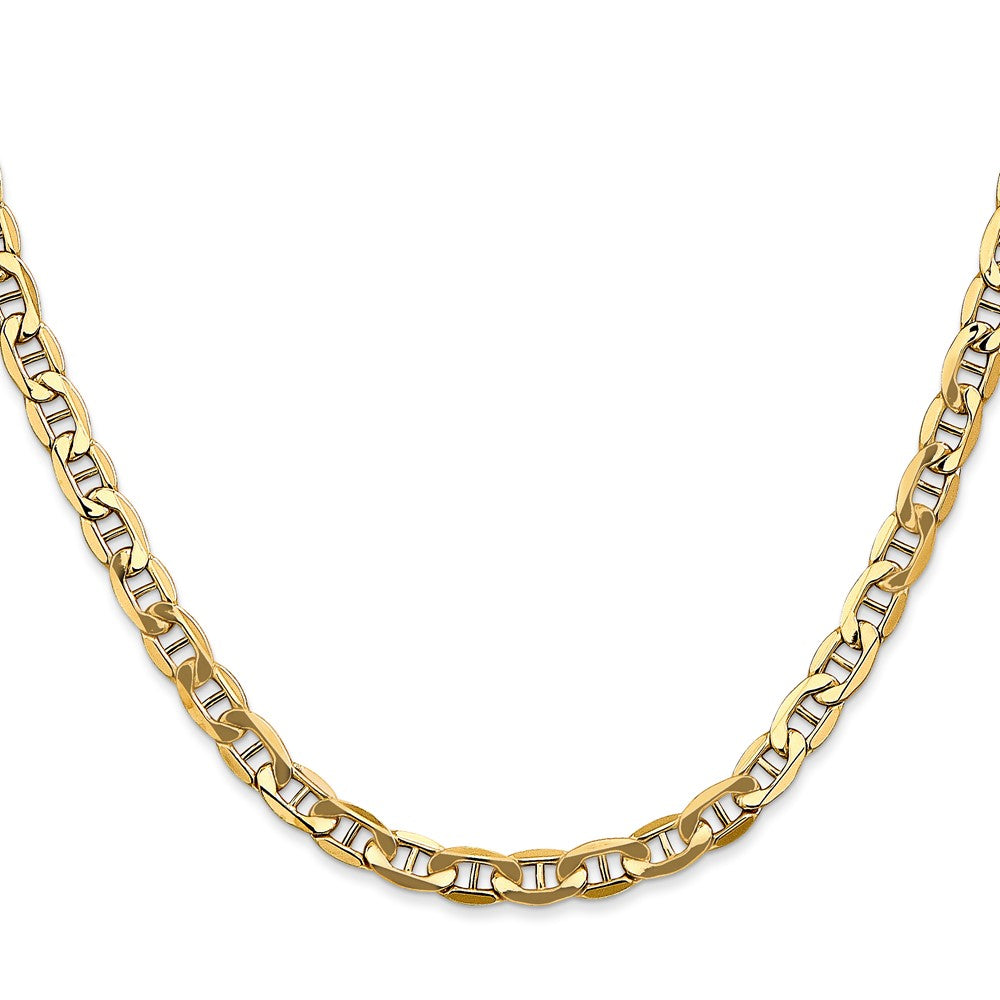 14k 4.75mm Semi-Solid Anchor Chain