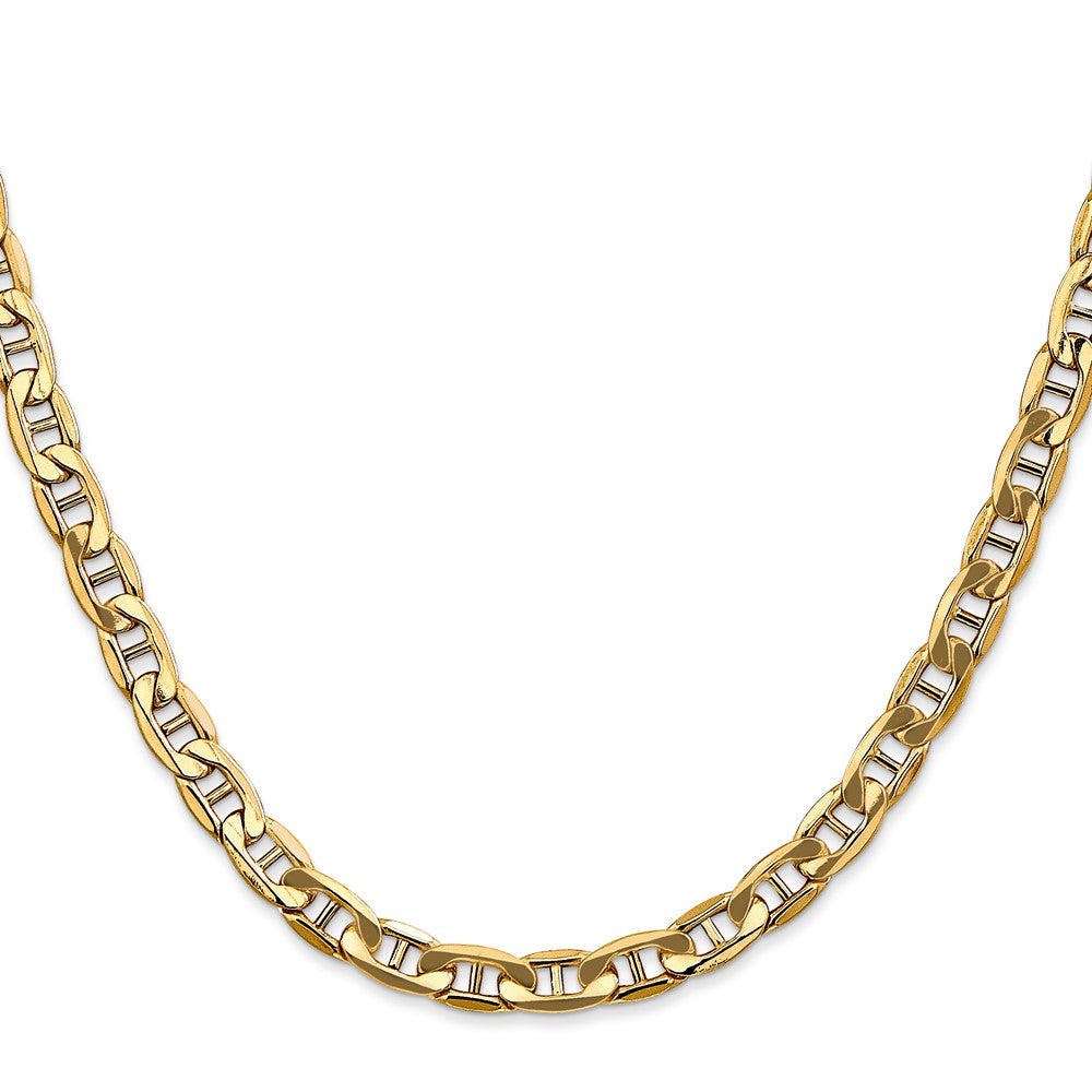 14k 5.5mm Semi-Solid Anchor Chain