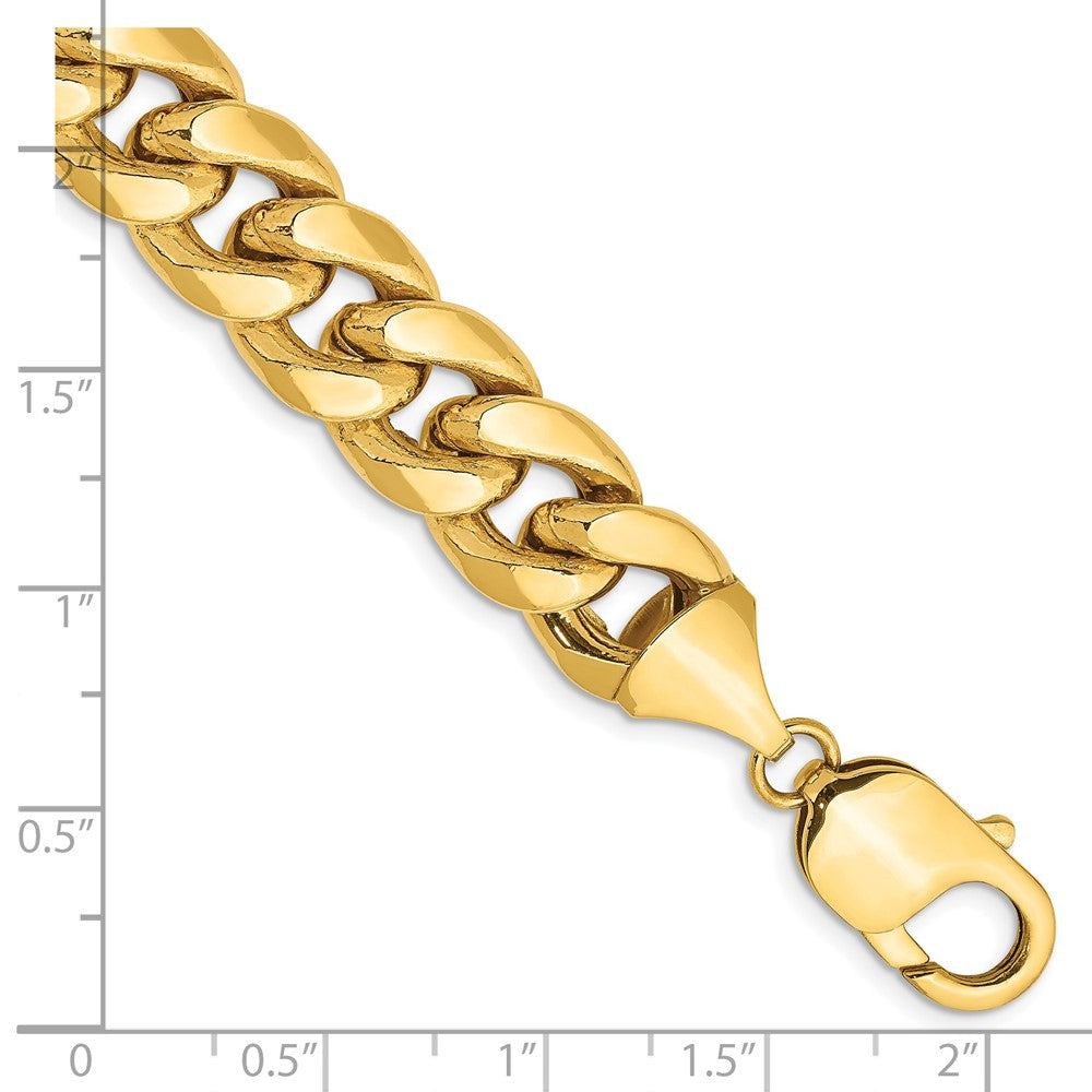 14k 11mm Semi-Solid Miami Cuban Chain