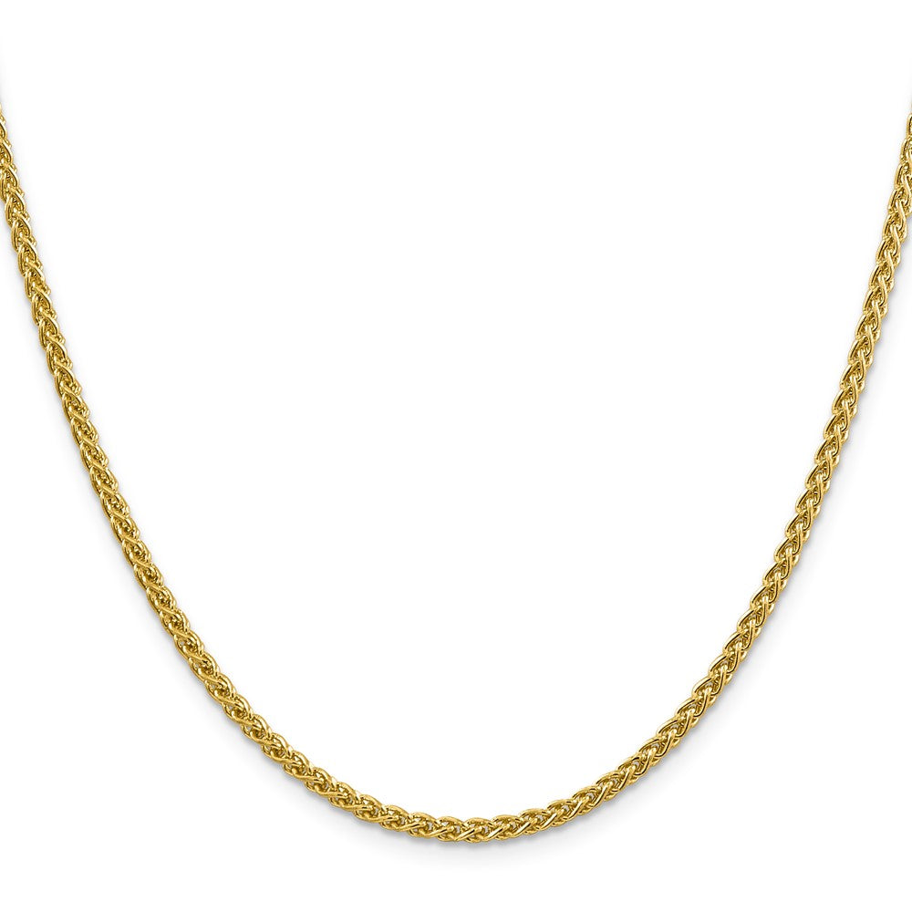 14k 2.75mm Semi-solid Wheat Chain