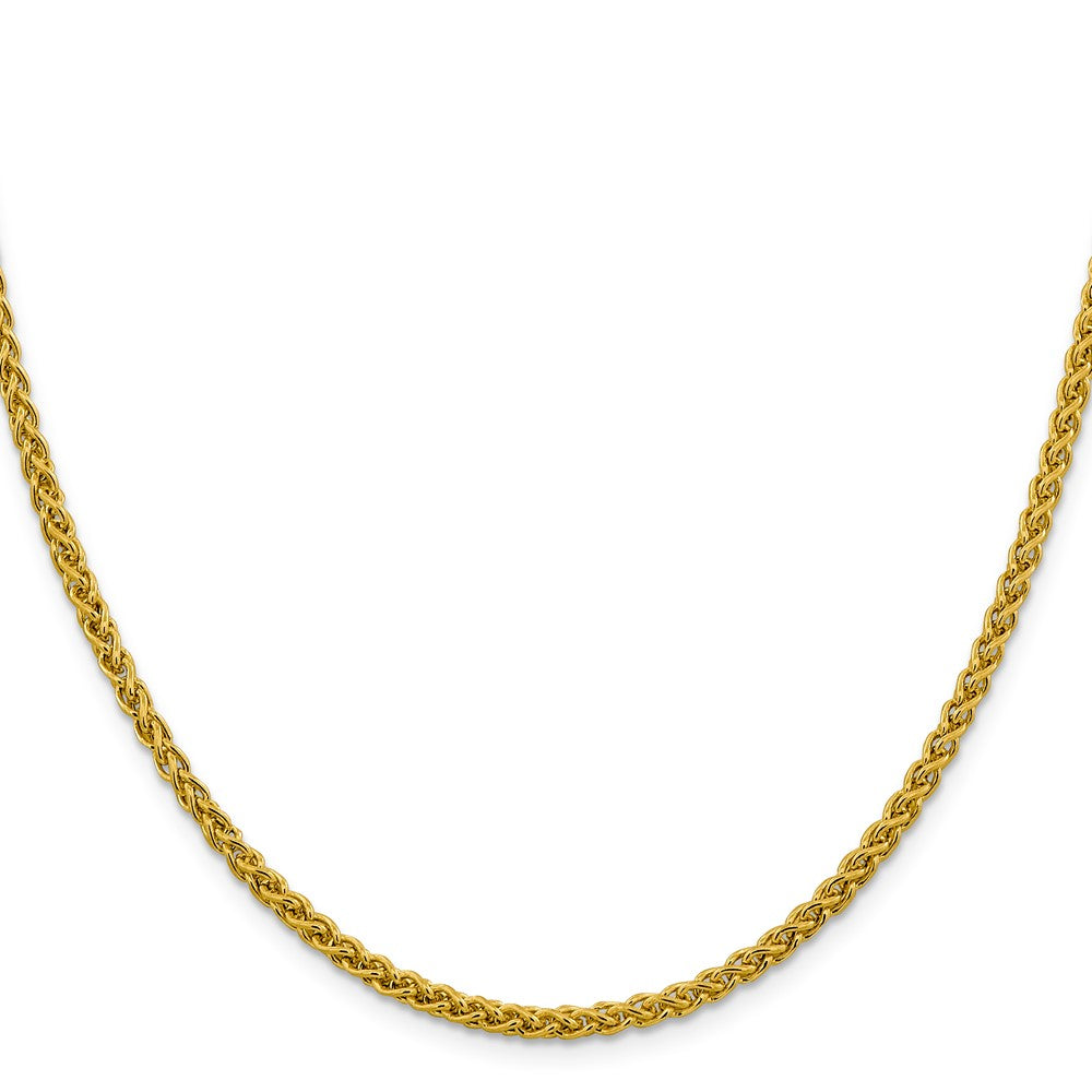 14k 3.45mm Semi-solid Wheat Chain