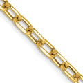 14k 3.7mm Semi-solid D/C Open Link Cable Chain
