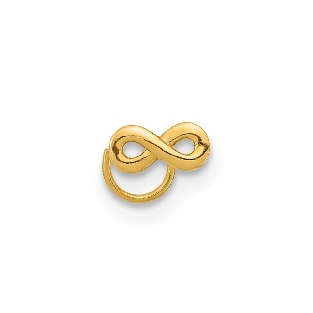 14K 22 Gauge Infinity Nose Ring Body Jewelry