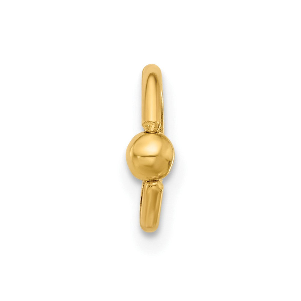 14K 16 Gauge Polished Septum Cartilage Ring