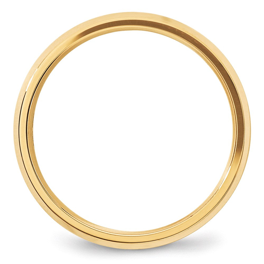 14KY 5mm Bevel Edge Comfort Fit Band