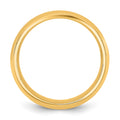 14KY 6.5mm Bevel Edge Comfort Fit Band