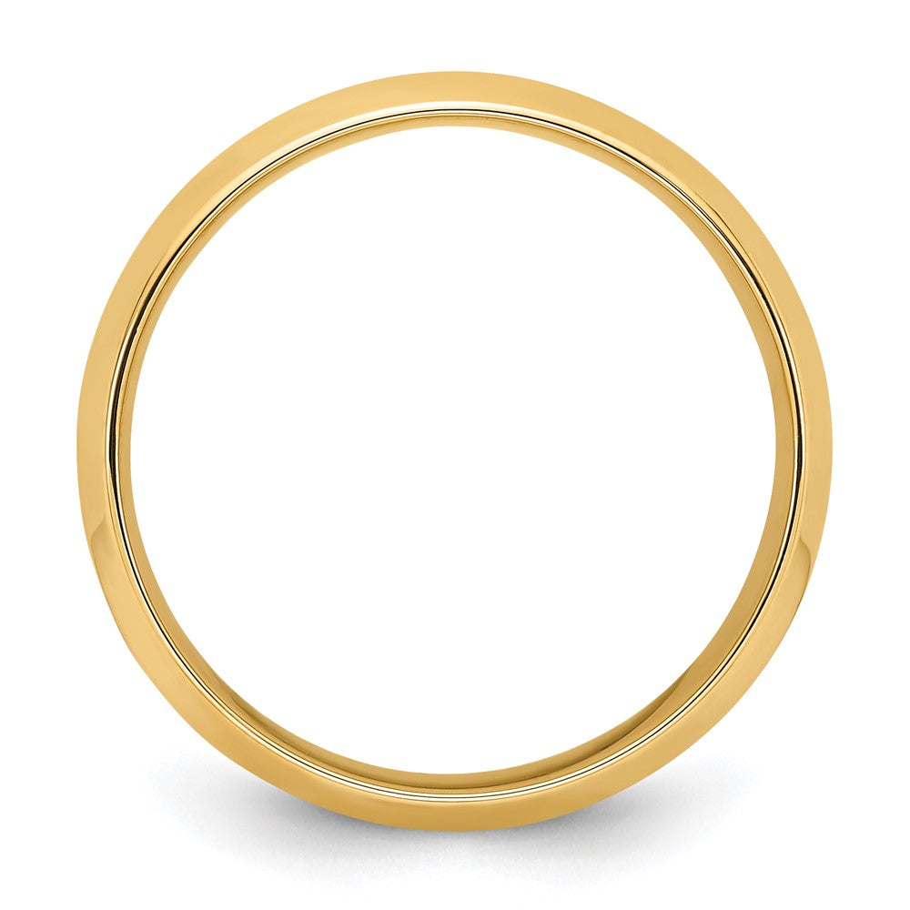 14KY 8mm Bevel Edge Comfort Fit Band