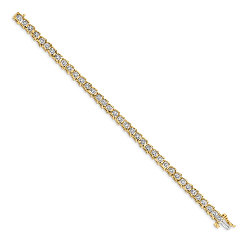 14k Diamond Bracelet