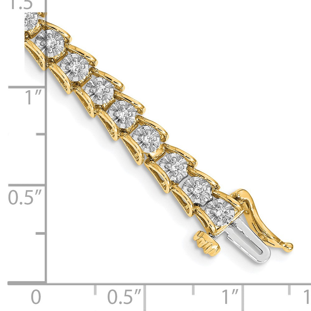 14k Diamond Bracelet