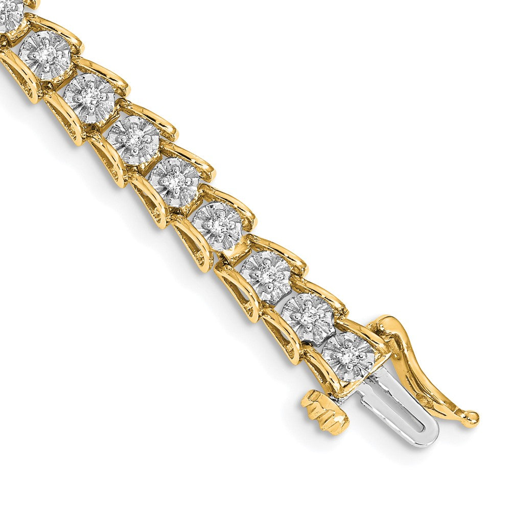 14k Diamond Bracelet