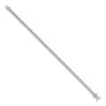 14k White Gold Illusion Setting Diamond Bracelet
