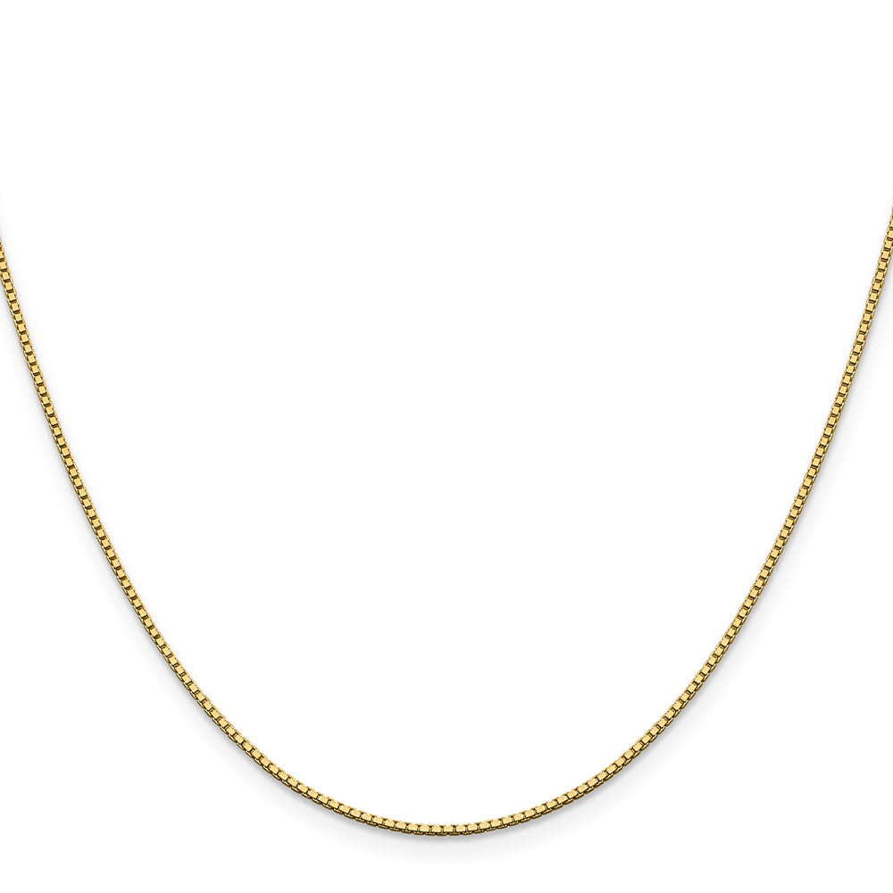 14k 1.05mm Box Chain