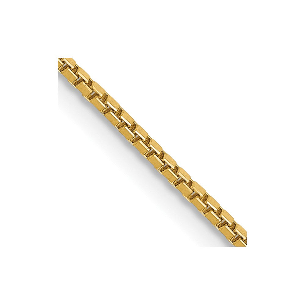 14k 1.05mm Box Chain