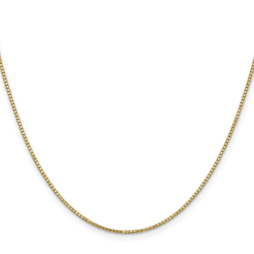 14k 1.1mm Box Chain