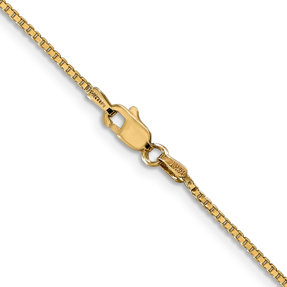 14k 1.1mm Box Chain