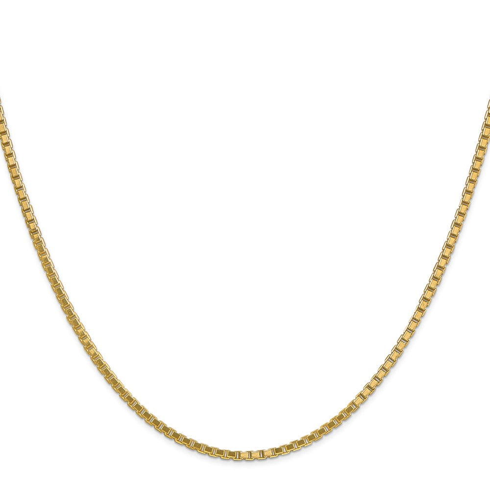 14k 1.9mm Box Chain