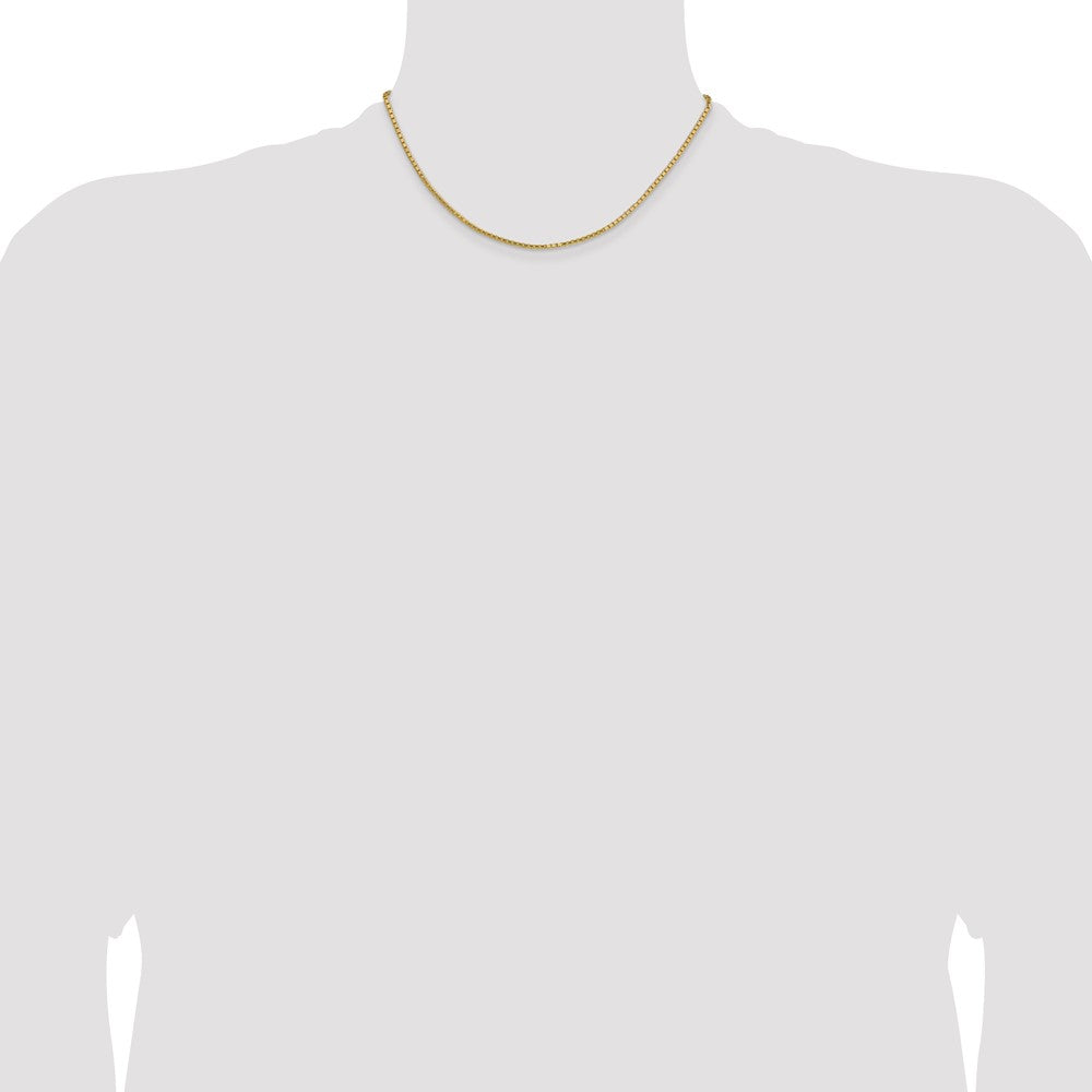 14k 1.9mm Box Chain