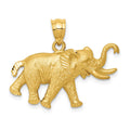 14k Elephant Pendant